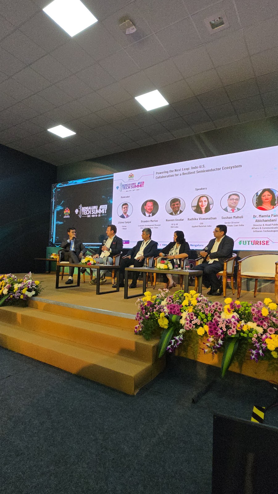 Panel at Bengaluru Tech Summit on Indo–U.S. collaboration for a resilient semiconductor ecosystem