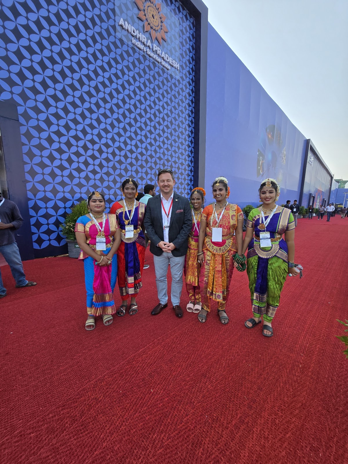 Mission participant pictured at the Andhra Pradesh Industries Summit venue