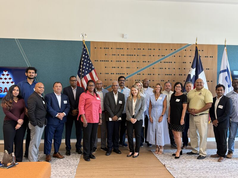 Attendees at the DFW SAP and Enterprise AI Leadership Luncheon at Richardson Innovation Quarter